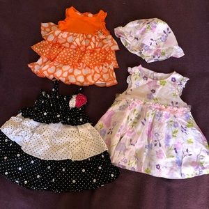 Dress bundle for baby girl